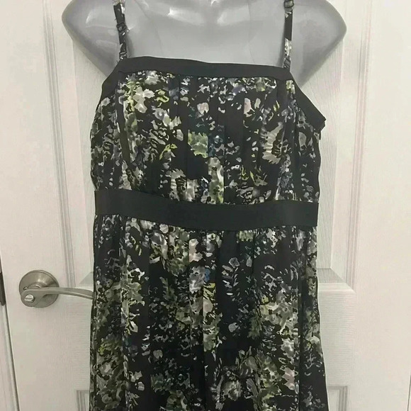 Kensie Floral Elastic  Waist High-Low Dress - Picture 2 of 12